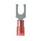 Panduit Fork Terminal, #8 Stud Size, 18 AWG, Nylon Insulated, Red, 1000 PK PN18-8LF-M - alternate 1